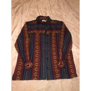 Cabin Creek Fall themed long sleeve